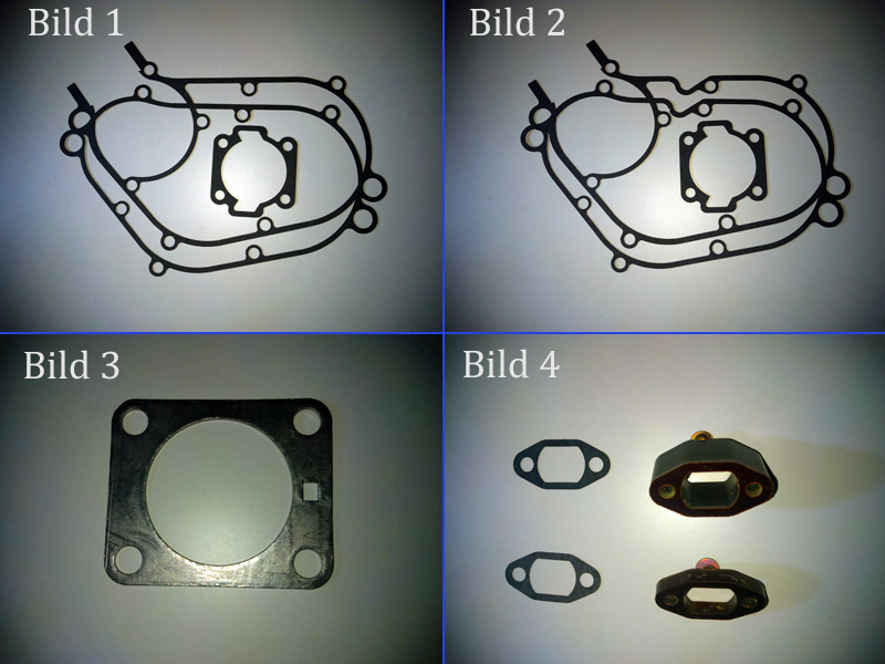 Dichtungen fr NSU Quickly Motor